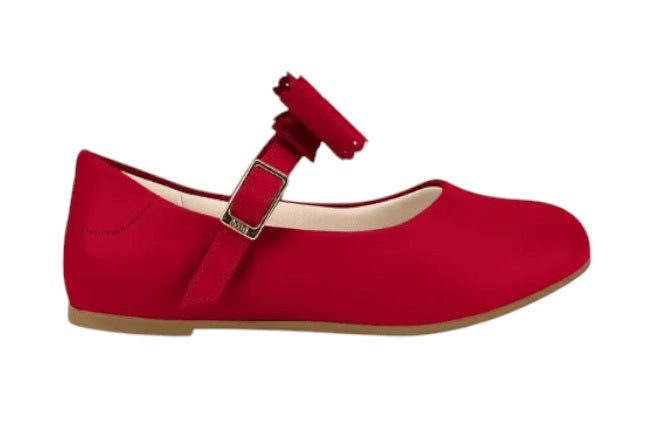 1152101 CASUAL BALLERINA FLAT Rojo