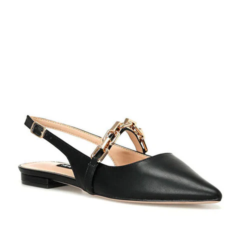A10148439112010 CASUAL BALLERINA FLAT Negro