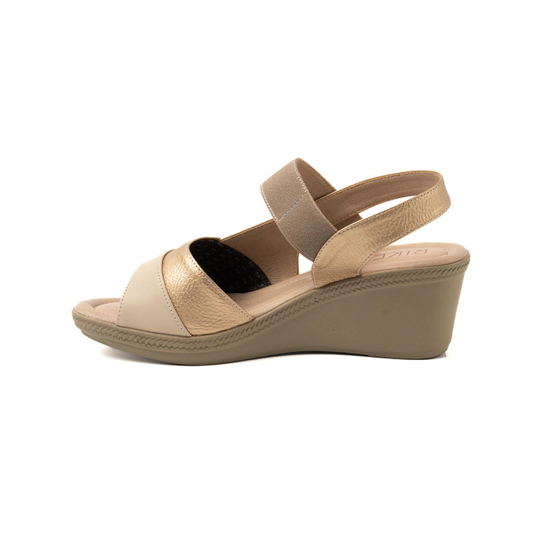 RK 342-01 SANDALIAS PLATAFORMA CMS 5 Dorado