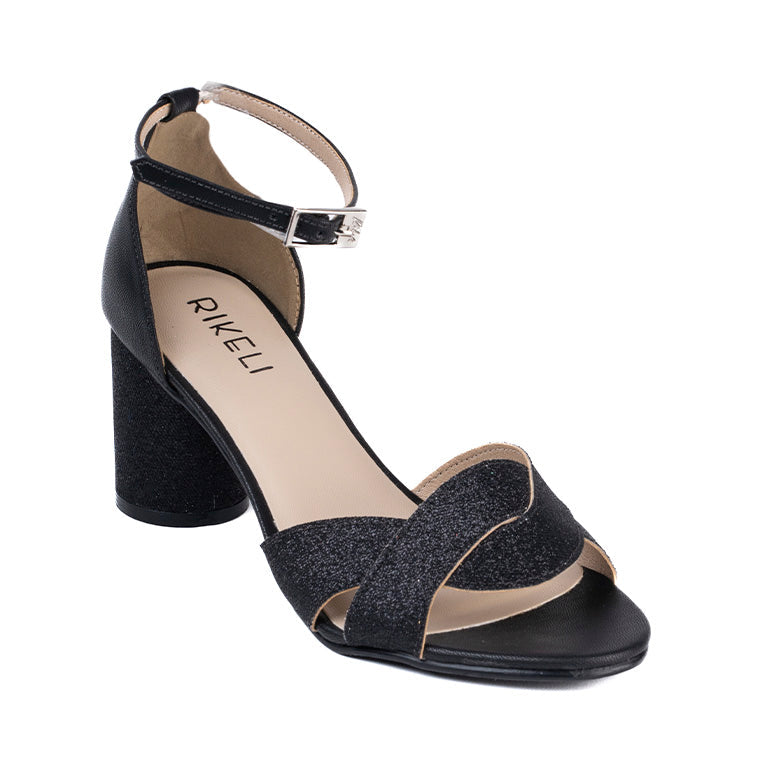 RK 315-12 SANDALIAS TACÓN CMS 7 Negro