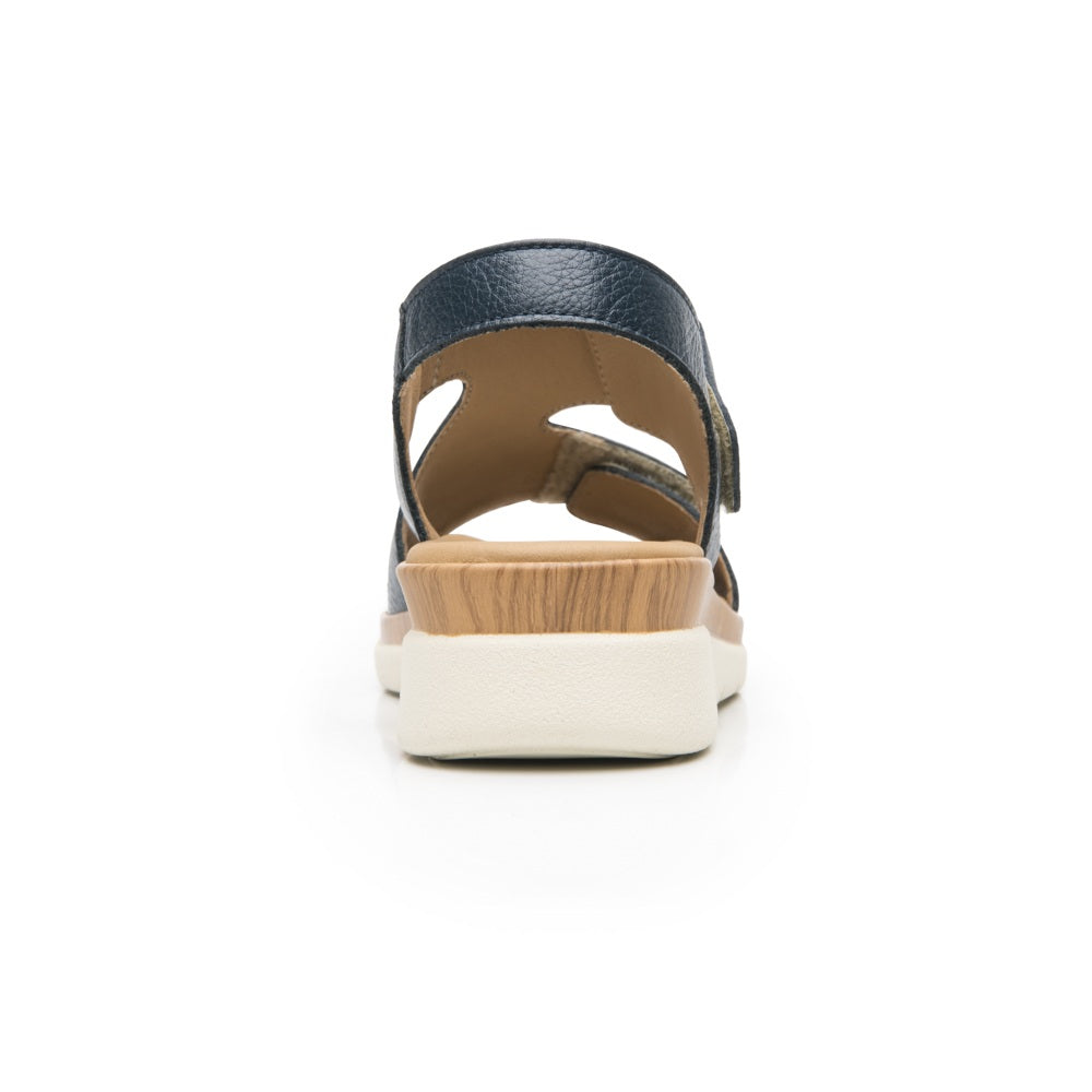 124210 SANDALIAS VELCRO DARIANA Azul