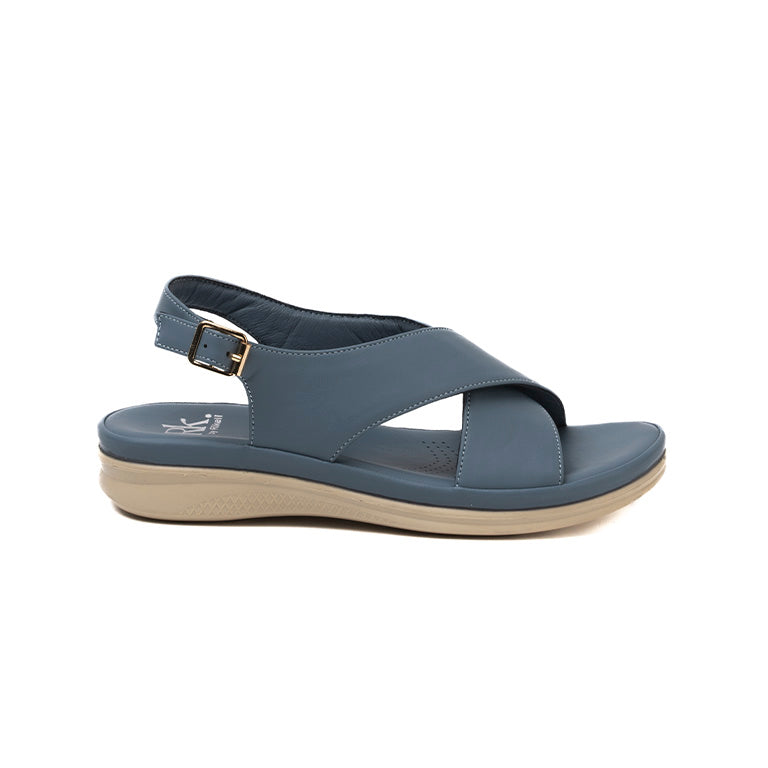 CY-240489 SANDALIAS PLATAFORMA COMFORT Azul