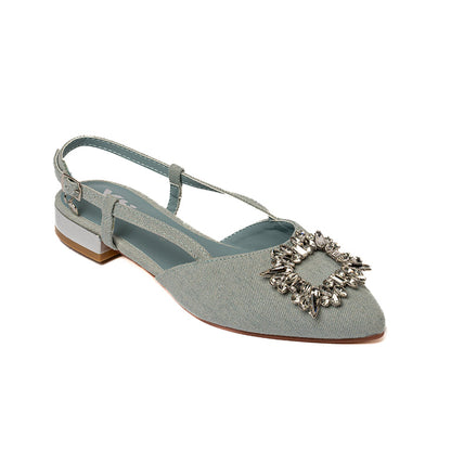 142657 CASUAL BALLERINA FLAT Celeste