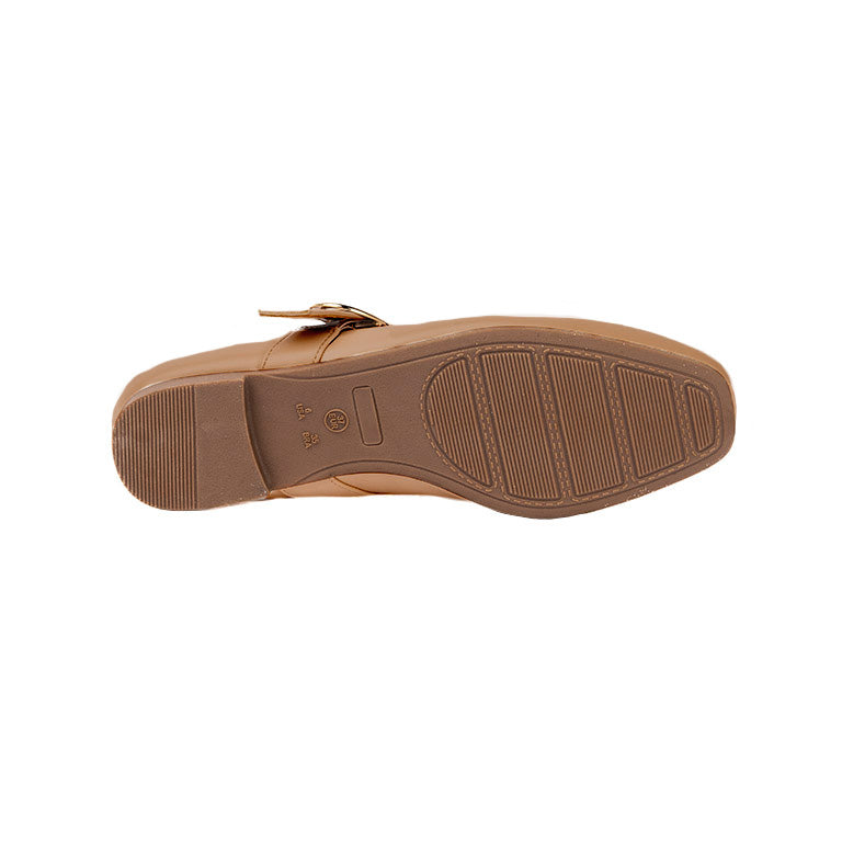 RIKELI77A CASUAL BALLERINA FLAT Beige