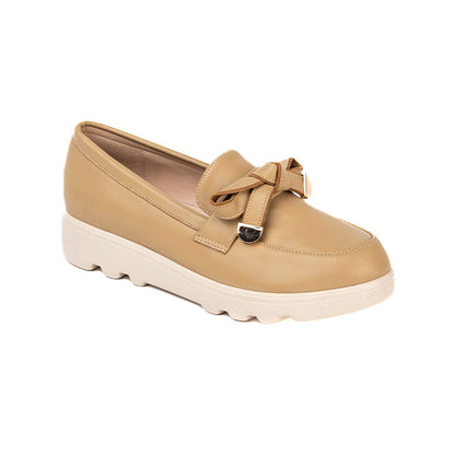 RIKELI90A CASUAL CASUALES PLATAFORMA Beige