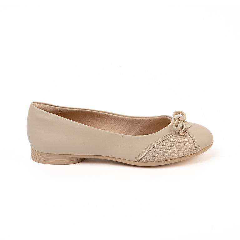 23-62403 CASUAL BALLERINA CMS 2 Crema
