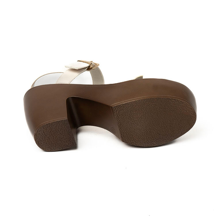 20587 SANDALIAS FLAT SANDALIAS Blanco