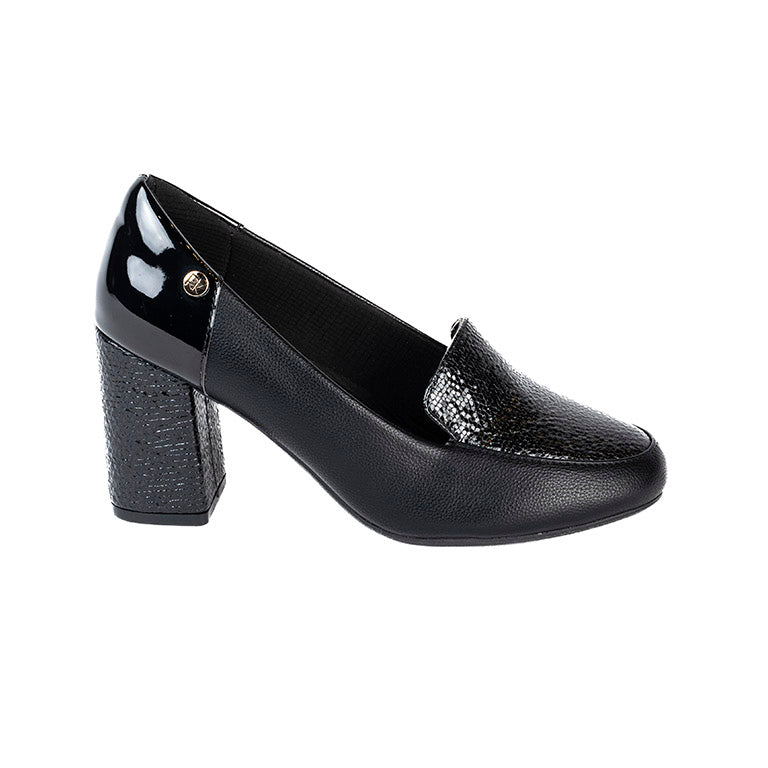 RIKELI103A CASUAL CASUALES TACÓN Negro