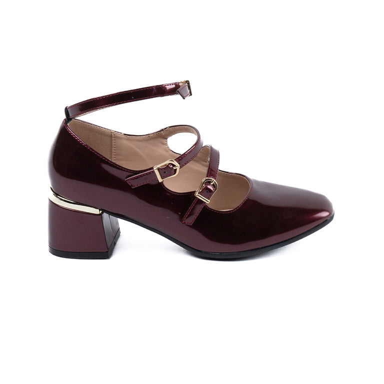 RIKELI74 CASUAL TACÓN CMS 5 Rojo