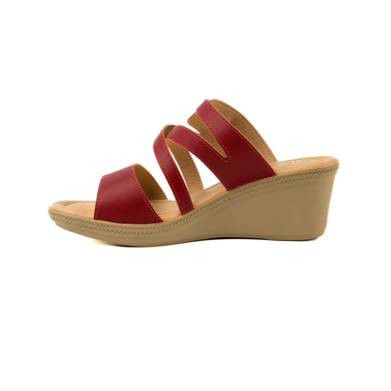 RK 342-02 SANDALIAS PLATAFORMA CMS 5 Vino