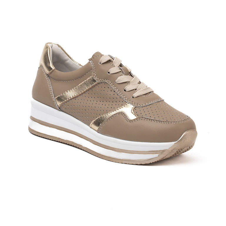 CY-240471 CASUAL CALZADO COMFORT Beige