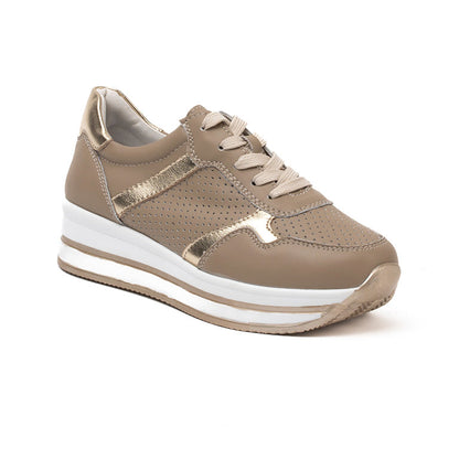 CY-240471 CASUAL CALZADO COMFORT Beige