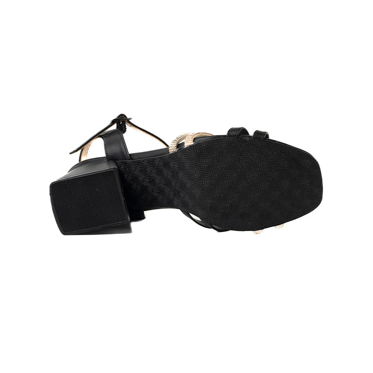 RK 316-24 SANDALIAS TACÓN CMS 7 Negro