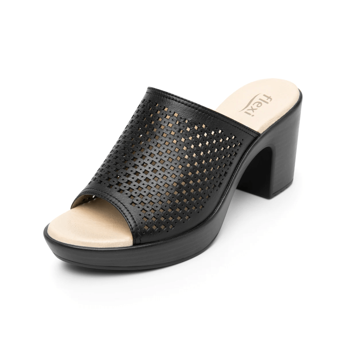 102920 SANDALIAS TACÓN LORY Negro