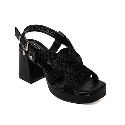 142337 CASUAL SANDALIAS CMS 8 Negro