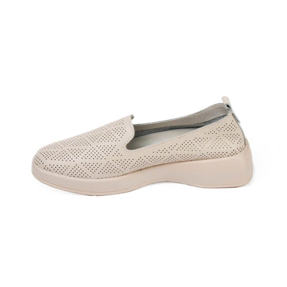 CY-230940 CASUAL FLAT MOCASÍN Beige