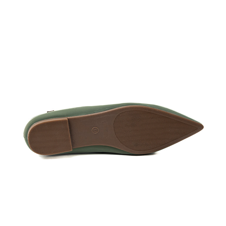 RIKELI54 CASUAL BALLERINA FLAT Verde