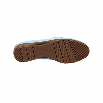 RIKELI87A CASUAL BALLERINA PLATAFORMA Azul