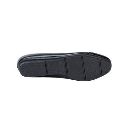 RIKELI100A CASUAL BALLERINA FLAT Negro