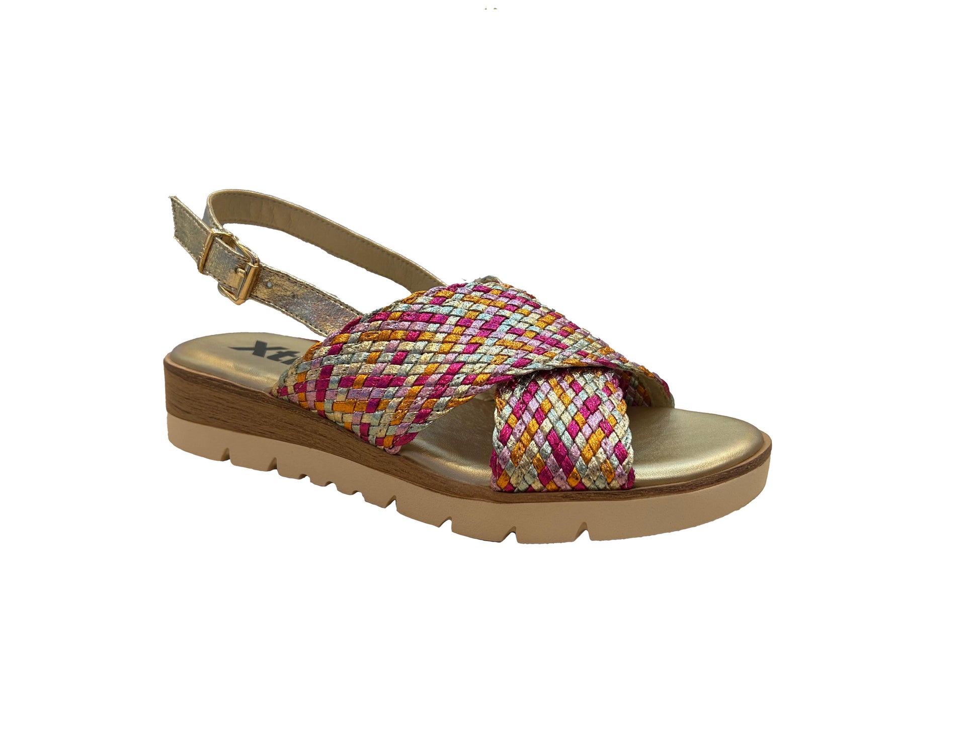 143947 CASUAL SANDALIAS SLIP-ON (DE METER) Rosado