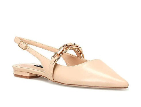 A10148439012010 CASUAL BALLERINA FLAT Beige