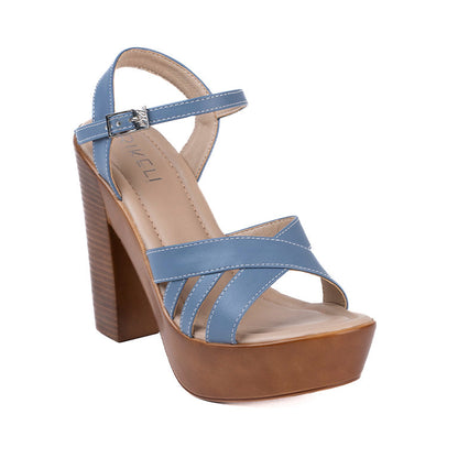 RK 157-75 SANDALIAS TACÓN CMS 12 Negro