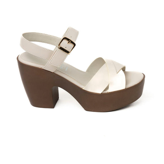 20587 SANDALIAS FLAT SANDALIAS Blanco