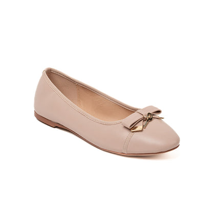 A10135616812010 CASUAL BALLERINA FLAT Beige
