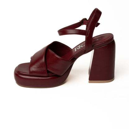22362 SANDALIAS FLAT SANDALIAS Vino