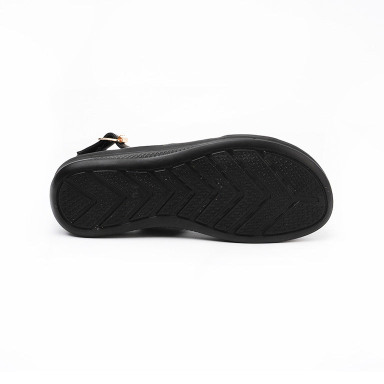 CY-240489 SANDALIAS PLATAFORMA COMFORT Negro