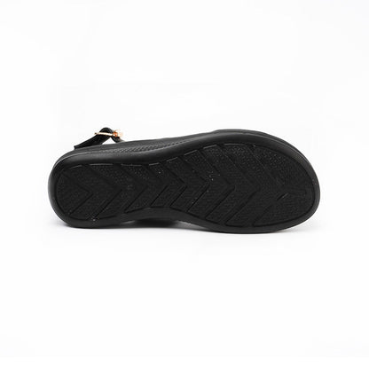CY-240489 SANDALIAS PLATAFORMA COMFORT Negro