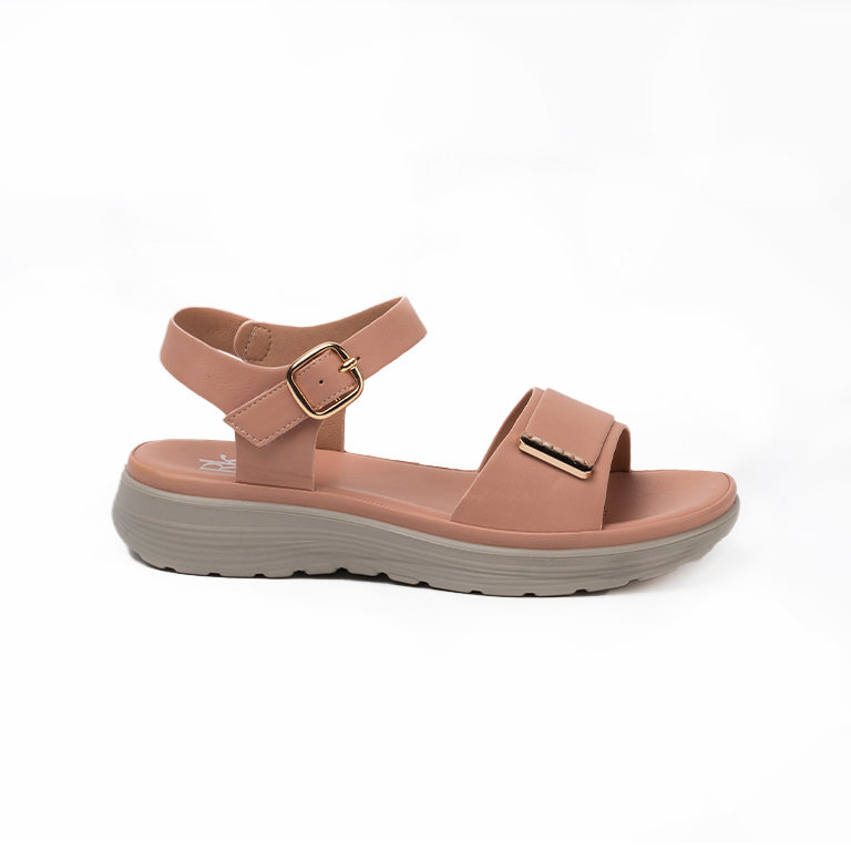 CY-240488 SANDALIAS PLATAFORMA COMFORT Rosado