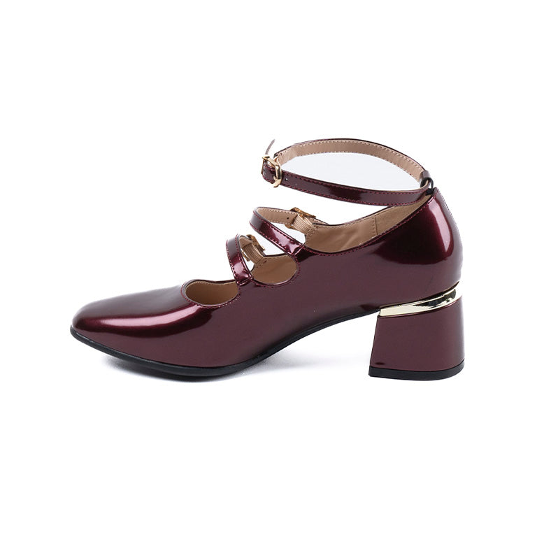 RIKELI74 CASUAL TACÓN CMS 5 Rojo