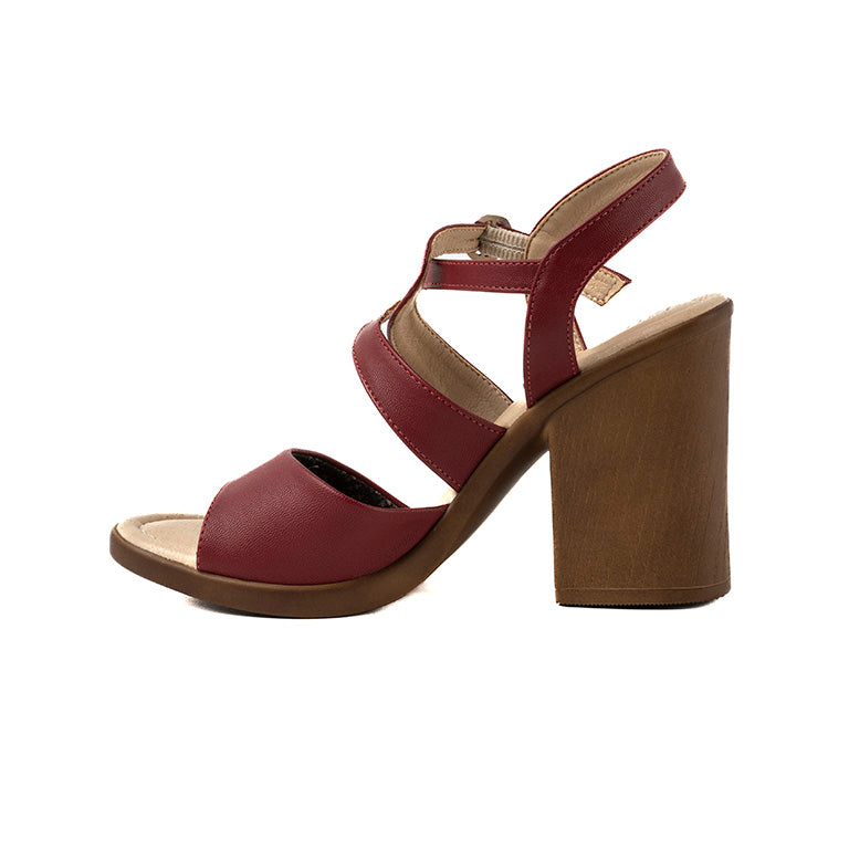 RK 292-22 SANDALIAS TACÓN CMS 10 Vino