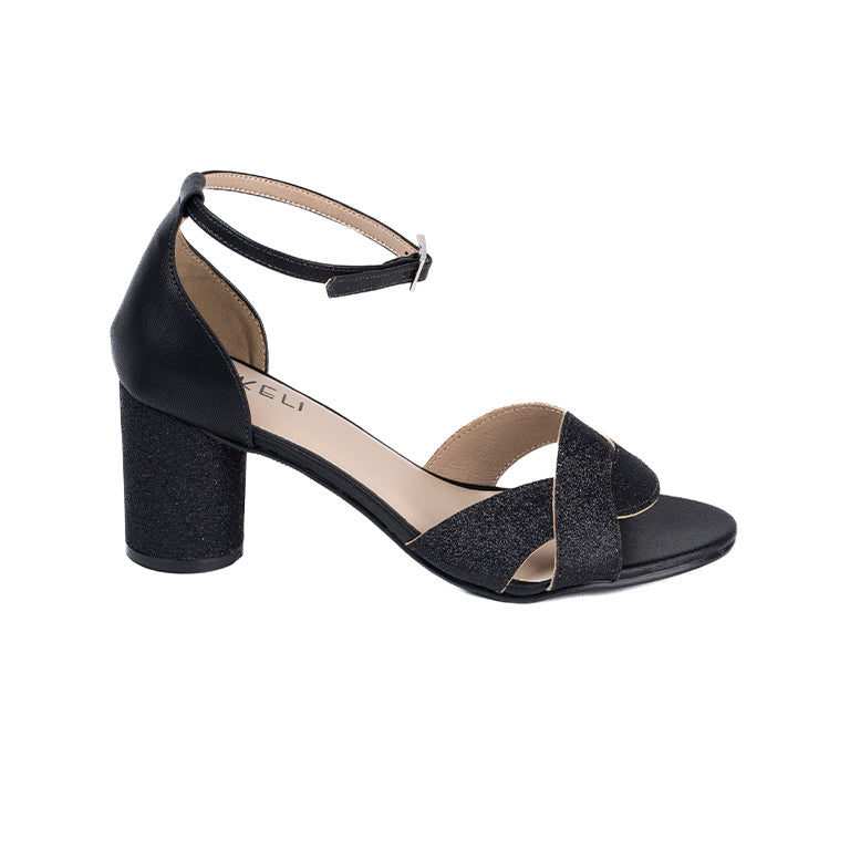 RK 315-12 SANDALIAS TACÓN CMS 7 Negro
