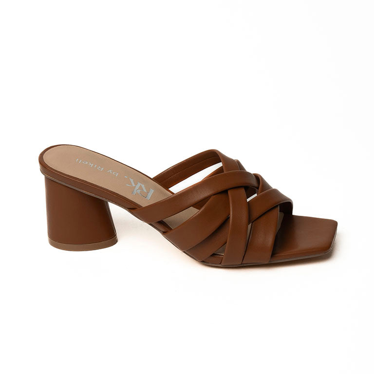 22325 SANDALIAS FLAT SANDALIAS Marron