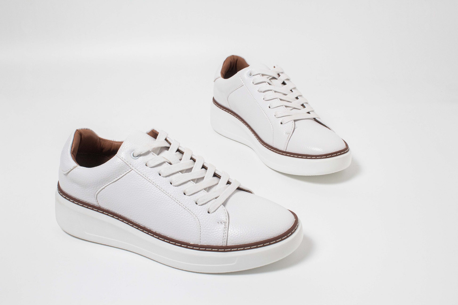 BRUNO010MB CASUAL TENIS AMARRADOS Blanco