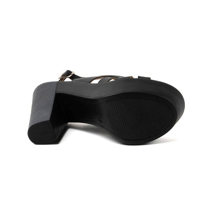 RK 157-74 SANDALIAS TACÓN CMS 12 Negro