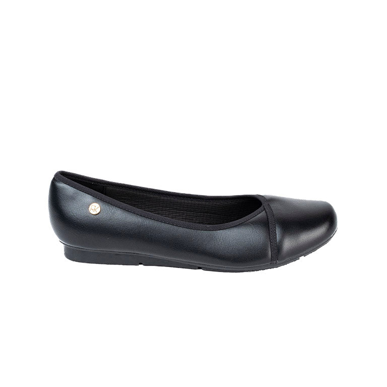 RIKELI100A CASUAL BALLERINA FLAT Negro