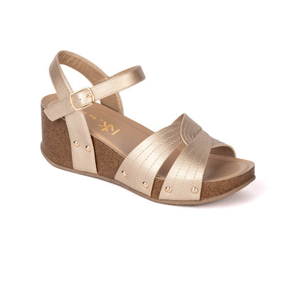 15035-16A SANDALIAS PLATAFORMA CMS 5 Oro