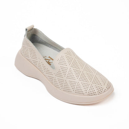 CY-230940 CASUAL FLAT MOCASÍN Beige