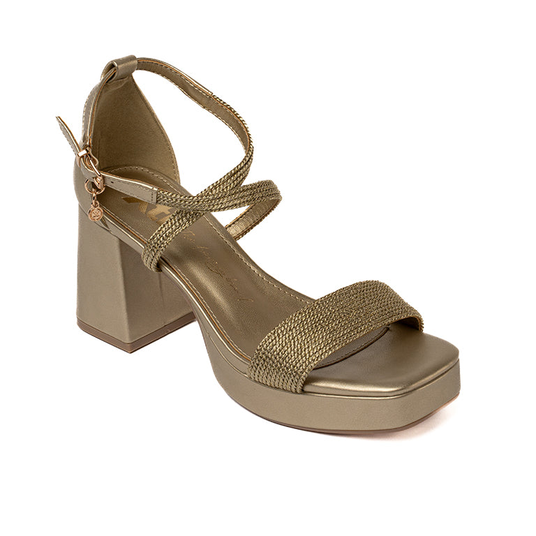 142339 CASUAL SANDALIAS CMS 8 Oro