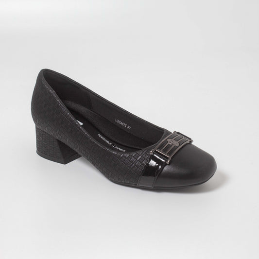 LISSA676LA CASUAL VESTIR TACÓN Negro