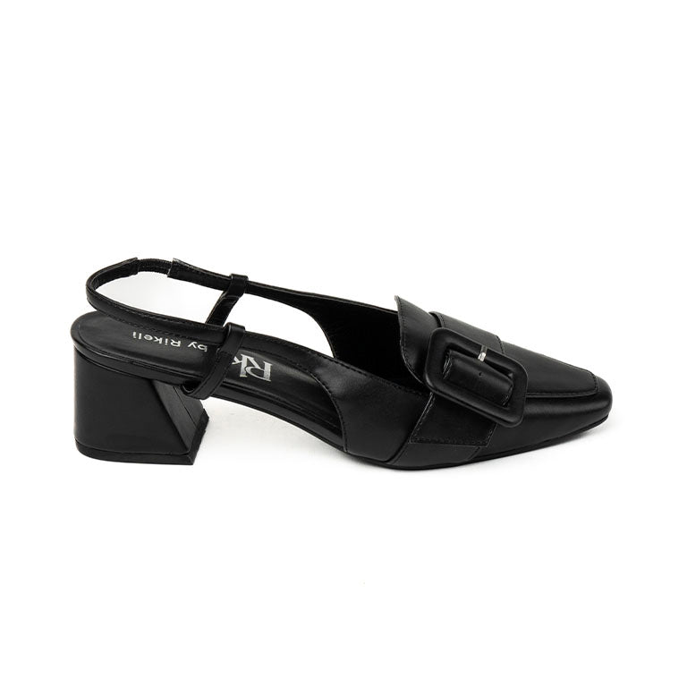 20096-07 CASUAL FLAT MOCASÍN Negro