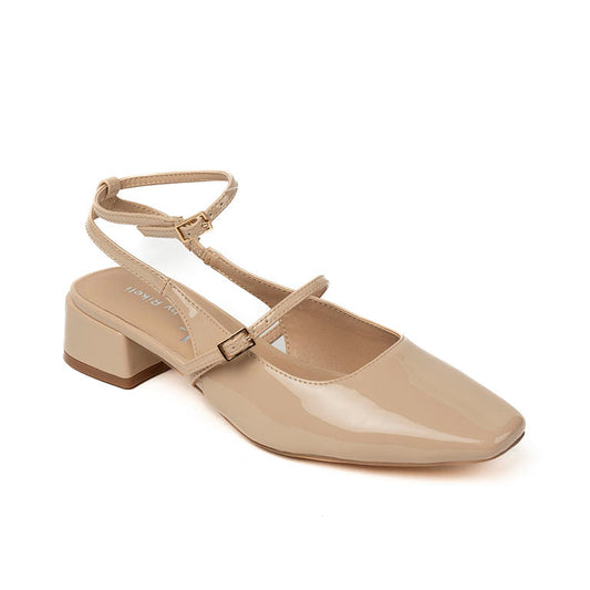 23086 CASUAL FLAT MOCASÍN Beige