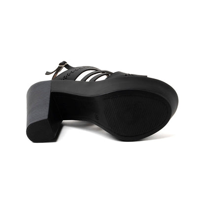 RK 157-73 SANDALIAS TACÓN CMS 12 Negro
