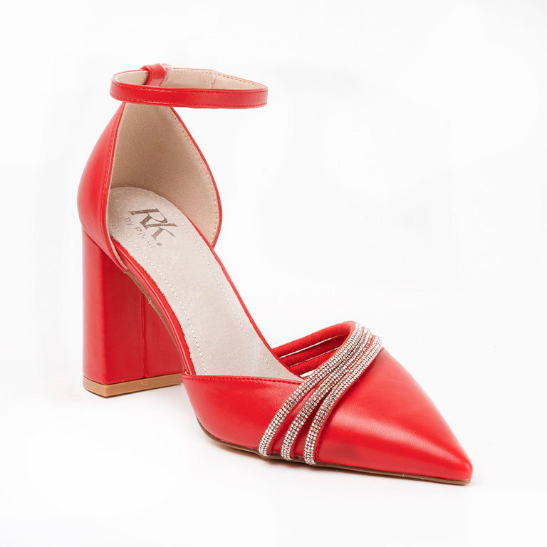 CY-240502 FIESTA TACÓN TACÓN Rojo