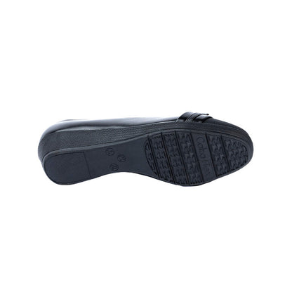 RIKELI86A CASUAL BALLERINA PLATAFORMA Negro