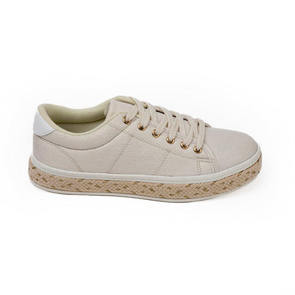 CY-230761 CASUAL FLAT MOCASÍN Beige