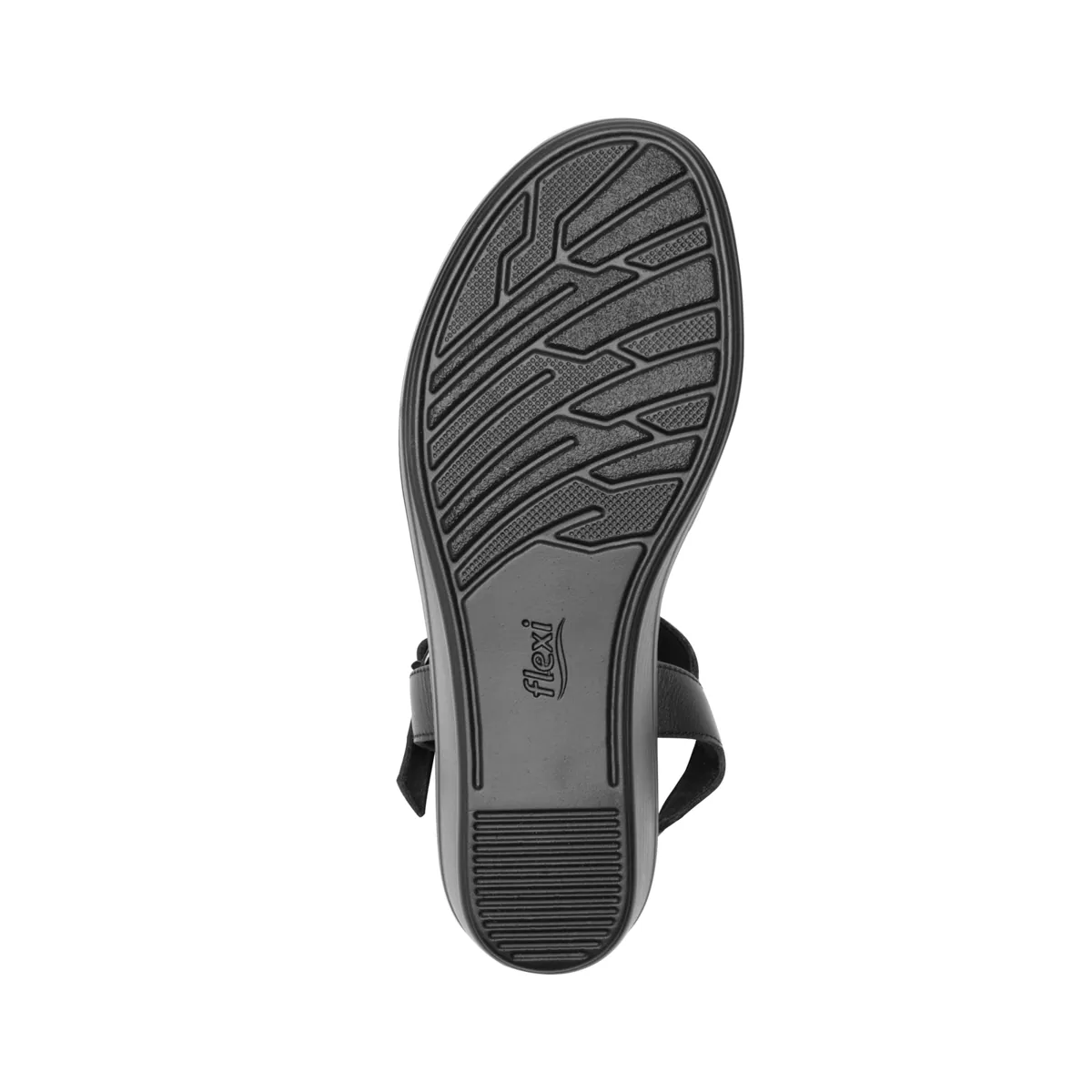 123703 SANDALIAS CUÑA ZURA Negro